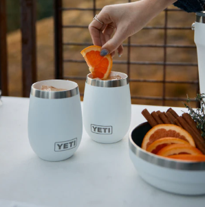 Yeti 10oz Wine Tumbler with MagSlider Lid and DURASIP™ Ceramic Lining (296ml)