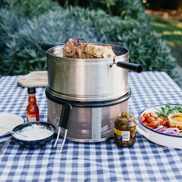 Cobb Rotisserie & Dome Extension - - Mansfield Hunting & Fishing - Products to prepare for Corona Virus