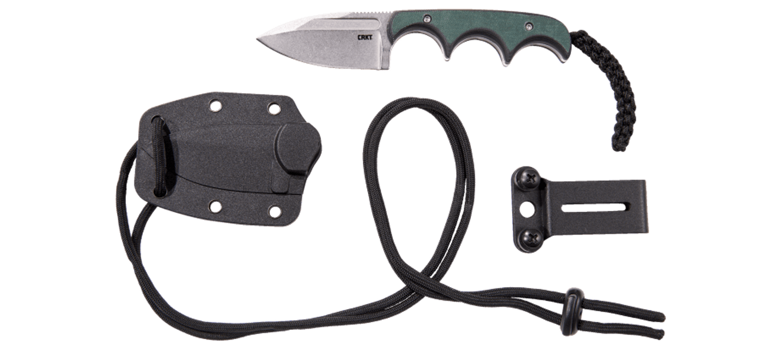 CRKT Minimalist Spear Point Green Knife -  - Mansfield Hunting & Fishing - Products to prepare for Corona Virus