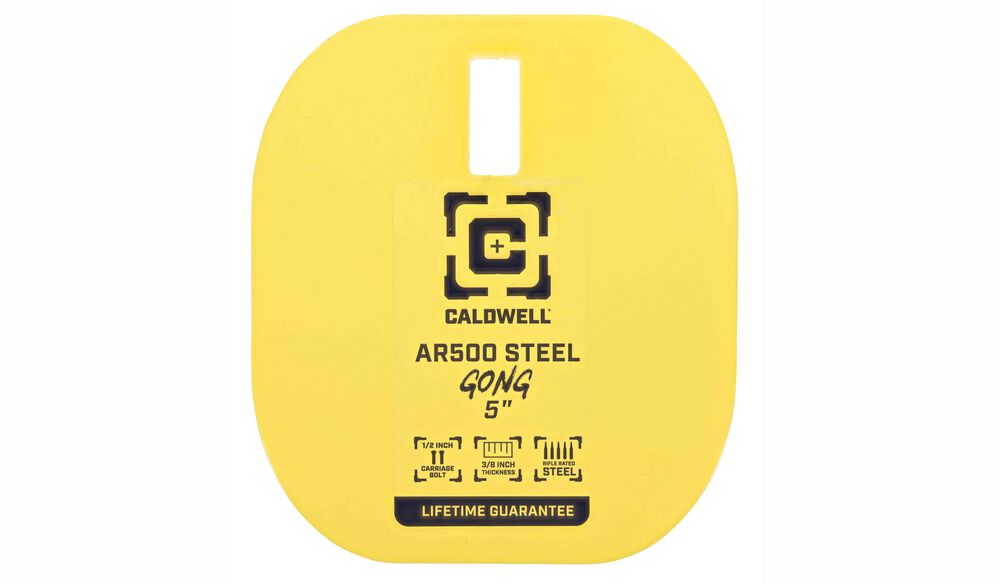 Caldwell AR500 Target 5 Inch Caldwell C - - Mansfield Hunting & Fishing - Products to prepare for Corona Virus