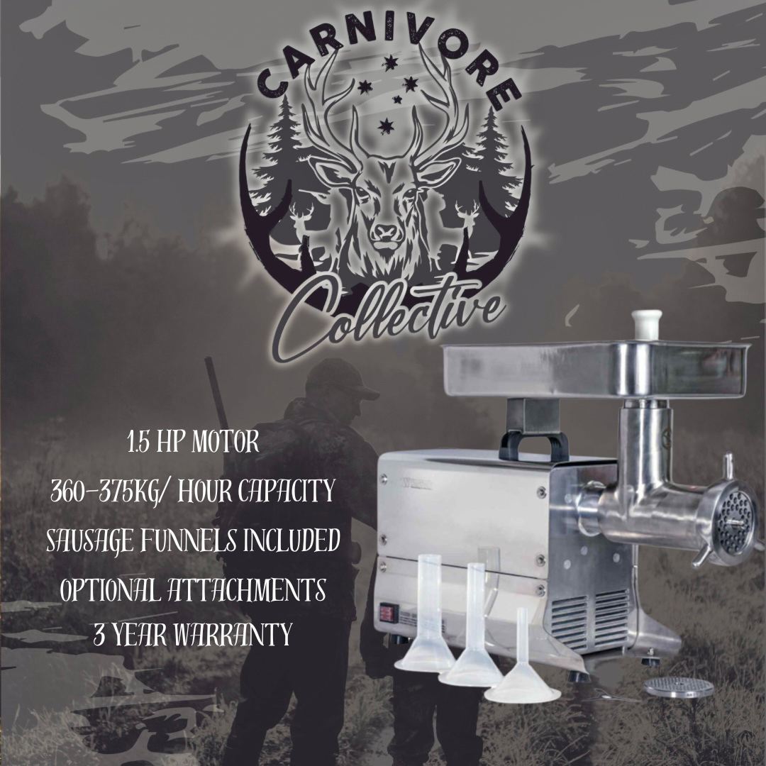 Carnivore Collective #32 Electric Mincer -  - Mansfield Hunting & Fishing - Products to prepare for Corona Virus