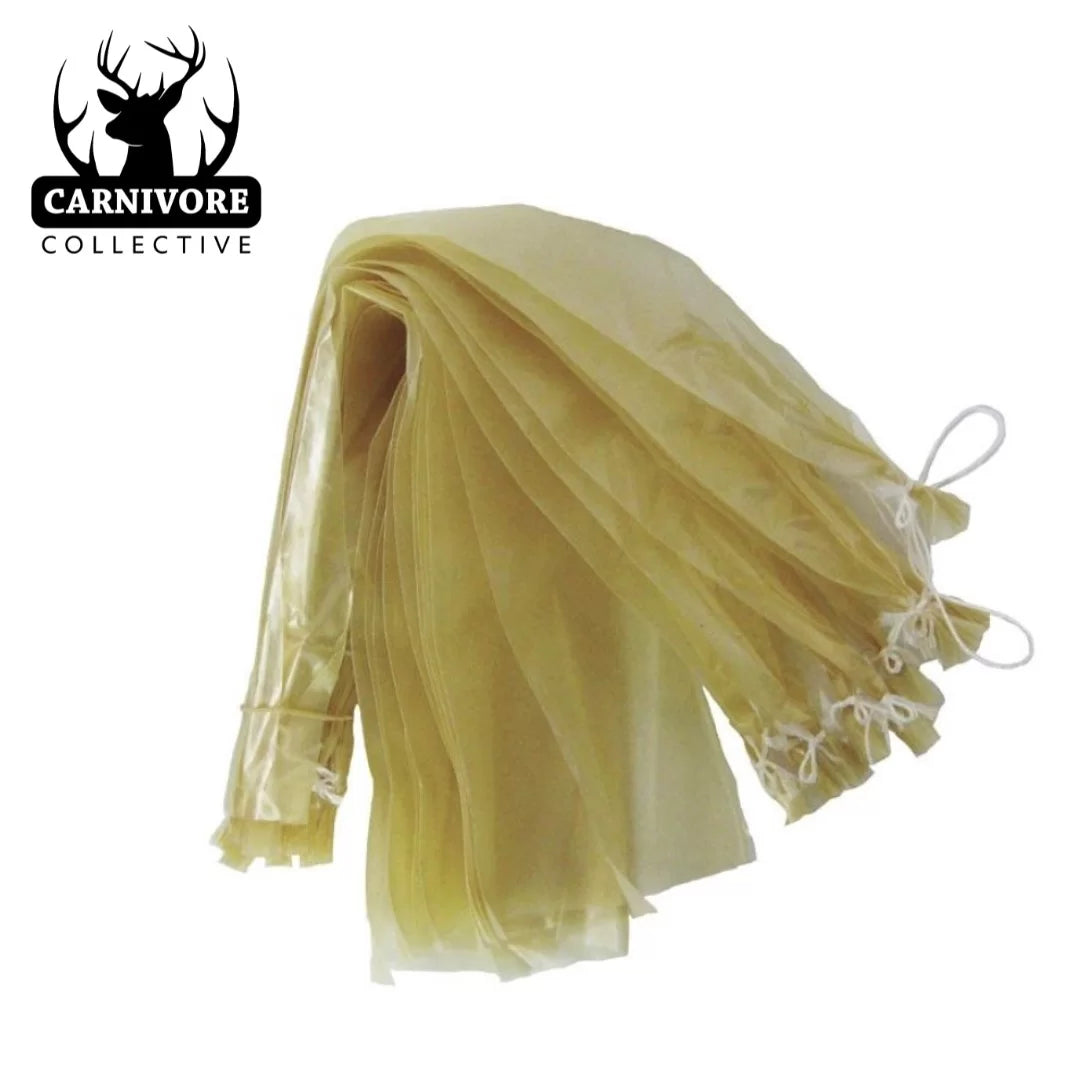 Carnivore Collective Fibrous Casing 60 x 500mm 10pack - - Mansfield Hunting & Fishing - Products to prepare for Corona Virus