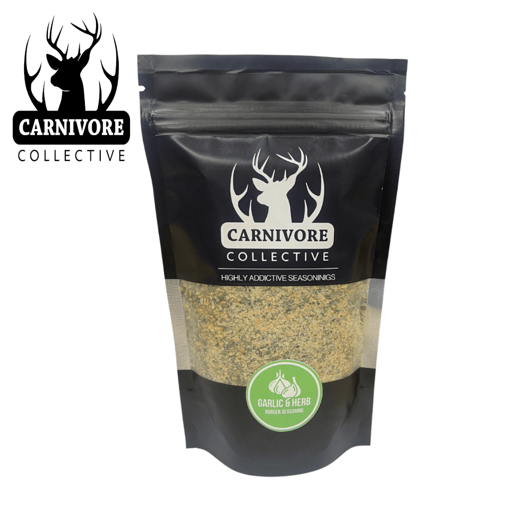 Carnivore Collective Burger Seasoning - GARLIC AND HERB - Mansfield Hunting & Fishing - Products to prepare for Corona Virus