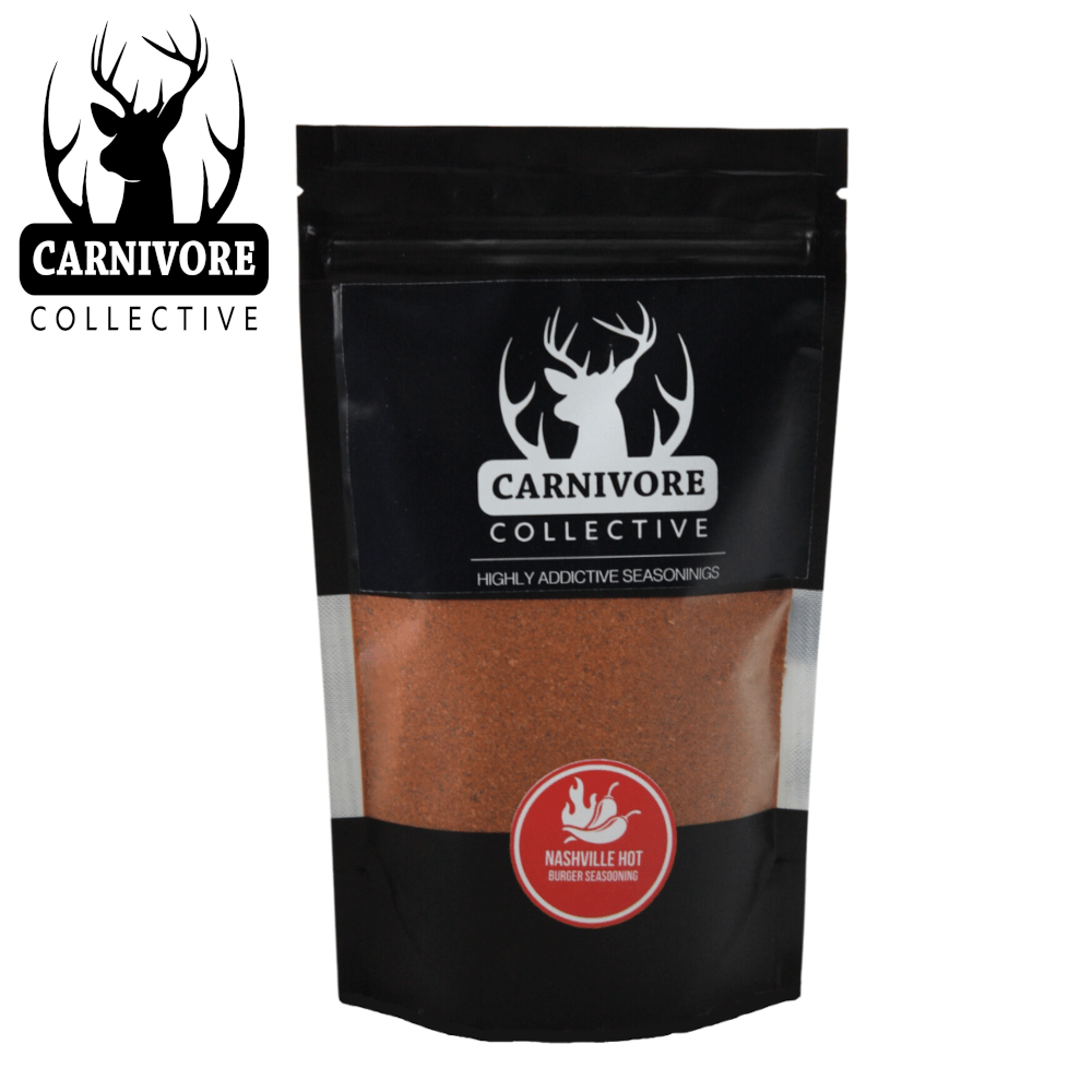 Carnivore Collective Burger Seasoning - NASHVILLE HOT - Mansfield Hunting & Fishing - Products to prepare for Corona Virus