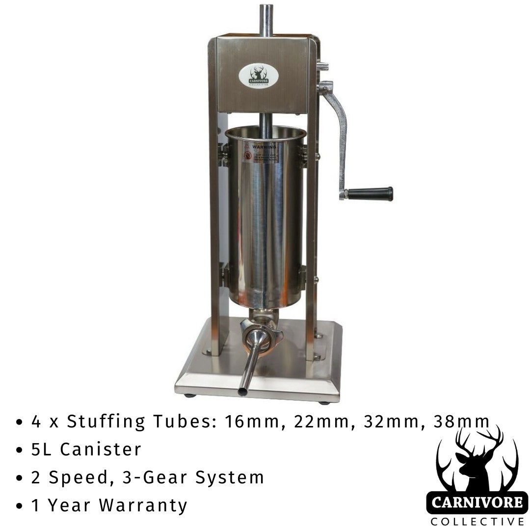 Carnivore Collective 5L Vertical Sausage Stuffer
