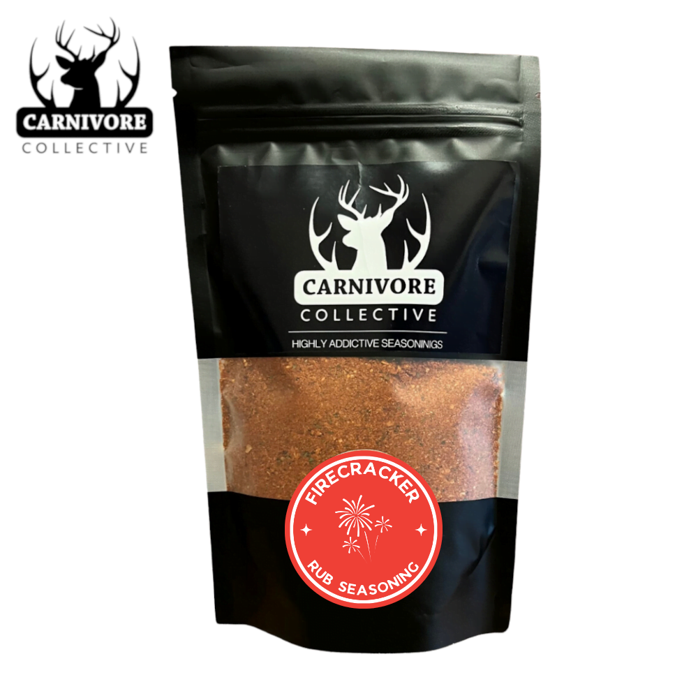 Carnivore Collective Rubs - FIRECRACKER - Mansfield Hunting & Fishing - Products to prepare for Corona Virus