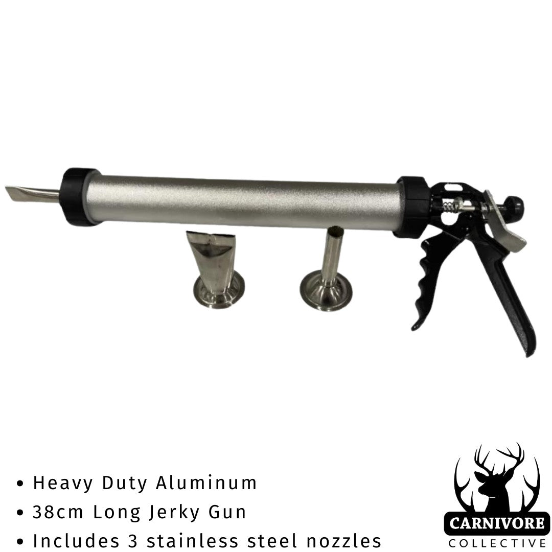 Carnivore Collective Aluminum Meat Jerky Gun - - Mansfield Hunting & Fishing - Products to prepare for Corona Virus