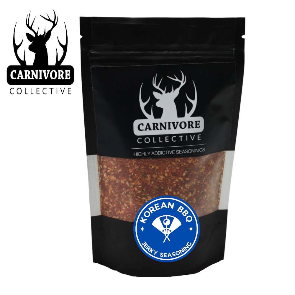 Carnivore Collective Jerky Seasoning - KOREAN BBQ - Mansfield Hunting & Fishing - Products to prepare for Corona Virus