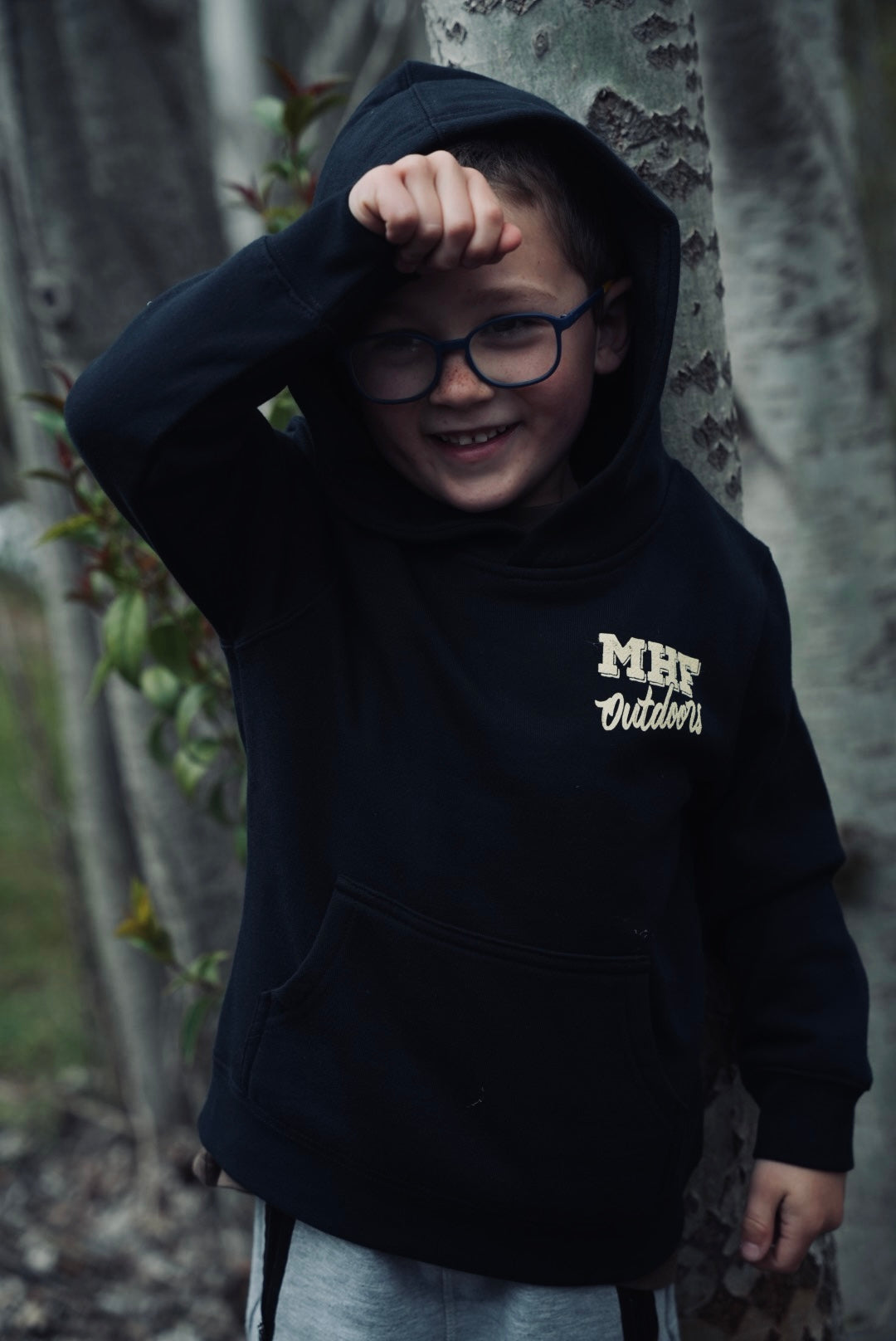 MHF Kids Wild Aussie Hoodie - Navy