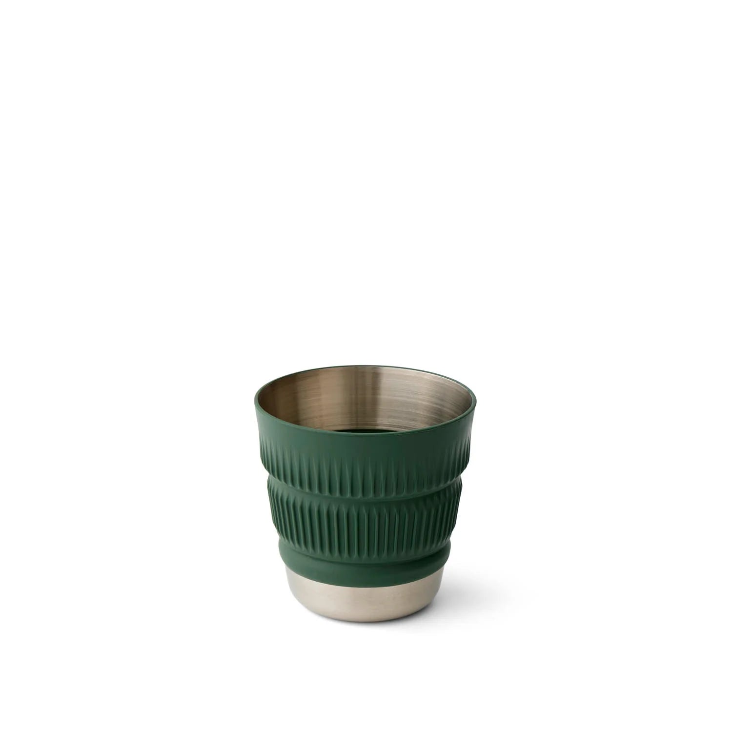 Sea to Summit Detour Stainless Steel Collapsible Mug - GREEN - Mansfield Hunting & Fishing - Products to prepare for Corona Virus