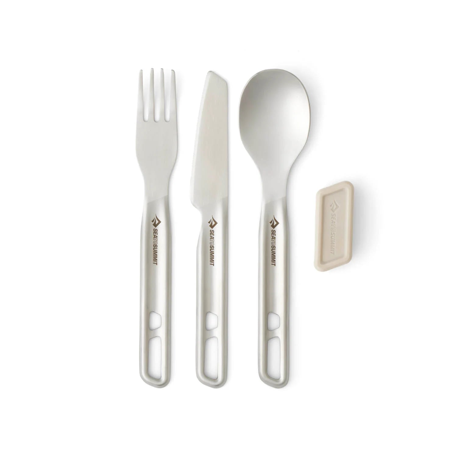 Sea to Summit Detour Stainless Steel Cutlery Set - 3 Piece -  - Mansfield Hunting & Fishing - Products to prepare for Corona Virus
