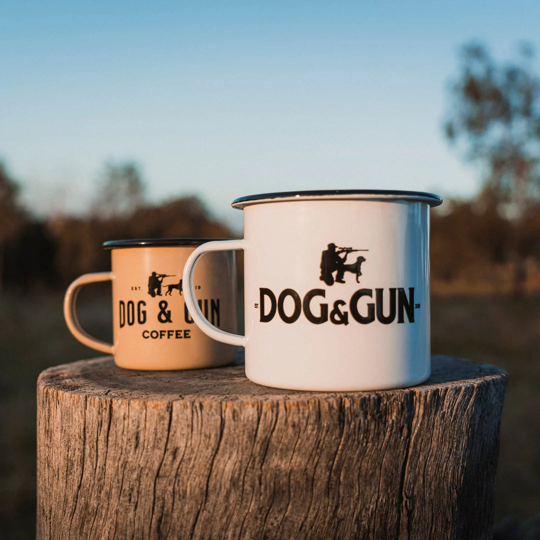 Dog & Gun Big Dog Enamel Mug