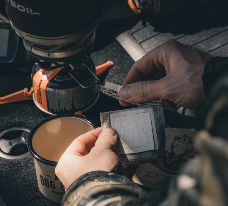Dog & Gun Coffee Pre Loaded Drip Filter Coffee - 15pkt - - Mansfield Hunting & Fishing - Products to prepare for Corona Virus