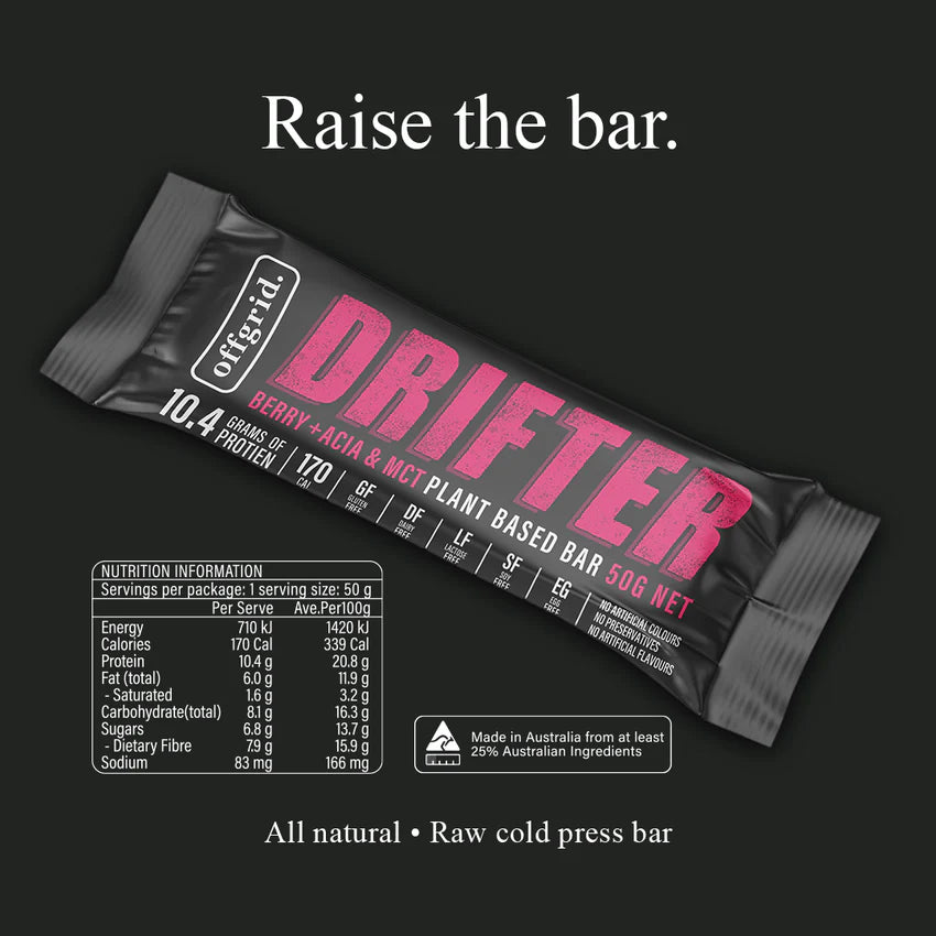 Offgrid Provisions Drifter Protein - Berry - - Mansfield Hunting & Fishing - Products to prepare for Corona Virus