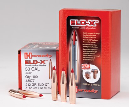Hornady ELD-X 270 Cal 145gr Projectiles - 100Pk -  - Mansfield Hunting & Fishing - Products to prepare for Corona Virus