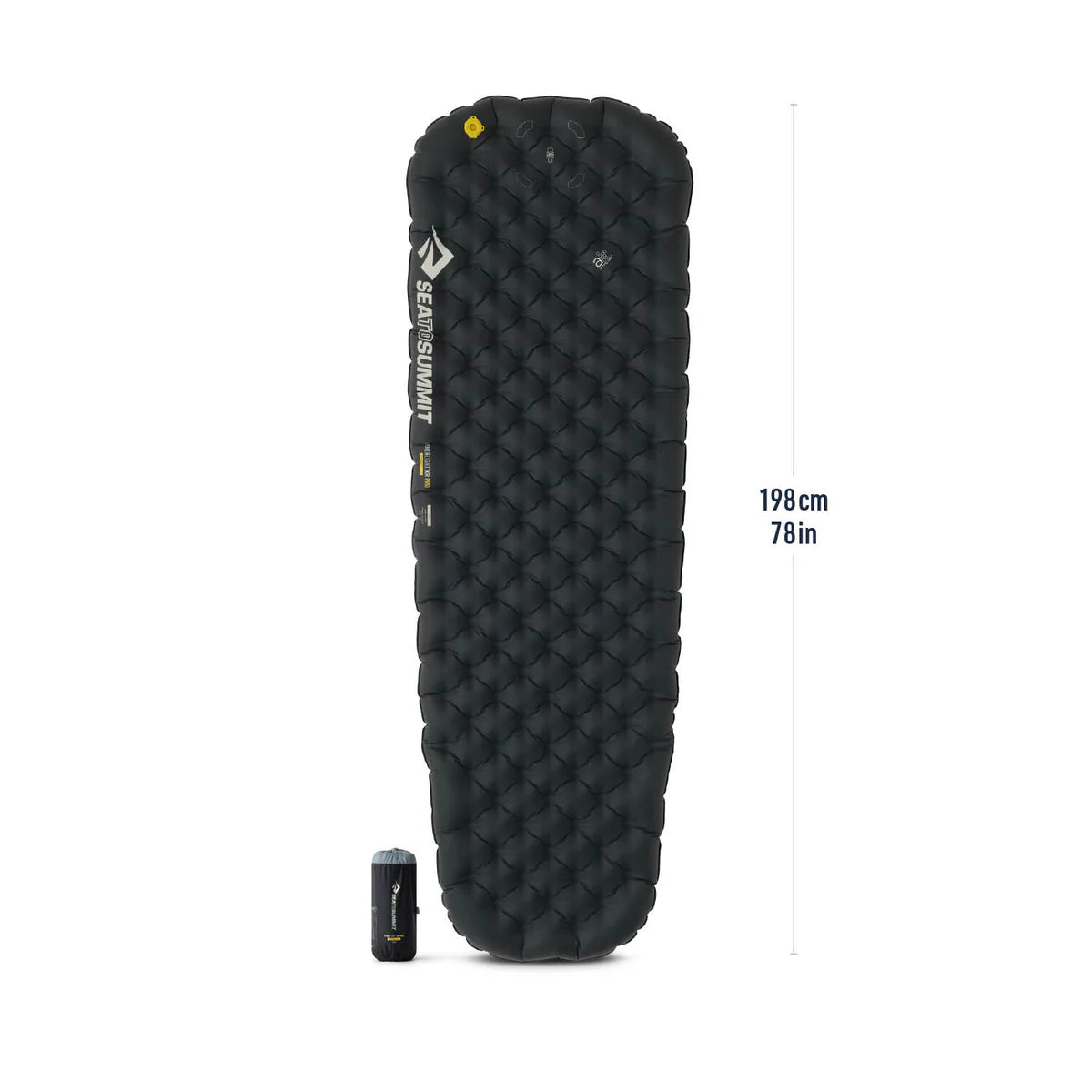 Sea To Summit Ether Light XR Pro Insulated Air Mat - LARGE / BLACK - Mansfield Hunting & Fishing - Products to prepare for Corona Virus