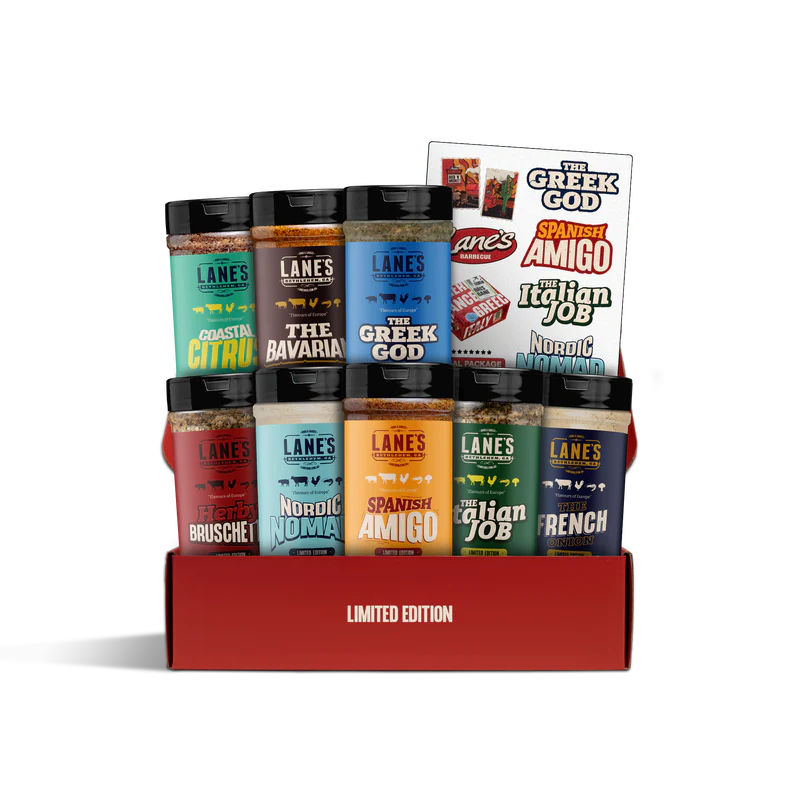 Lanes BBQ - Limited Edition European Box - Pitmaster