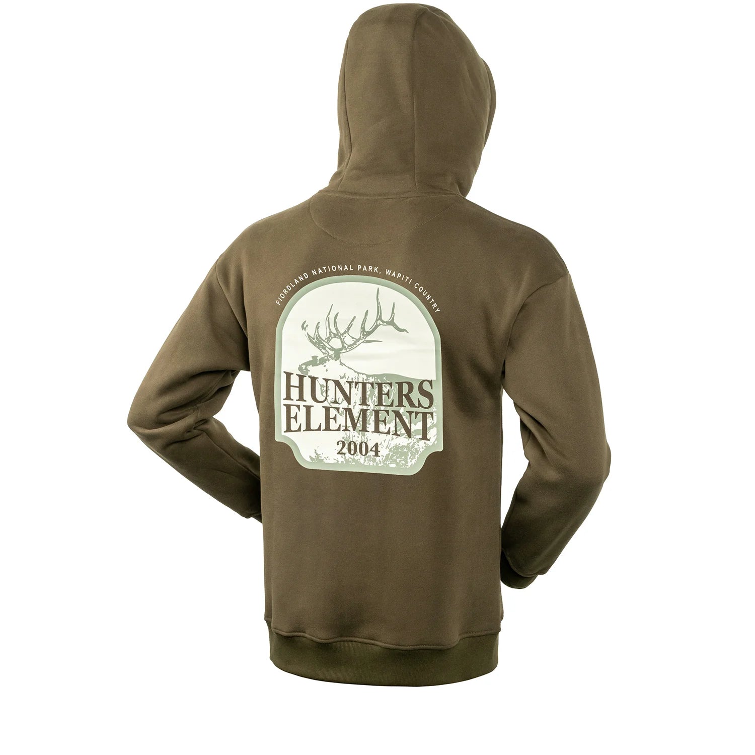 Hunters Element Fiordland Hoodie - Khaki