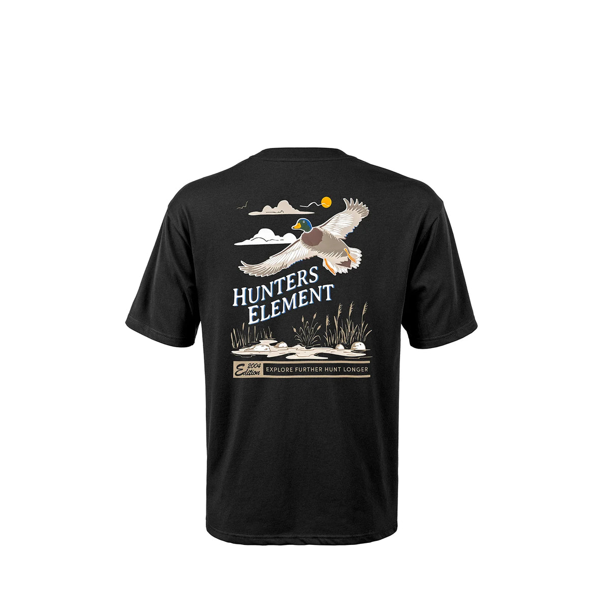 Hunters Element Flare Tee - Black