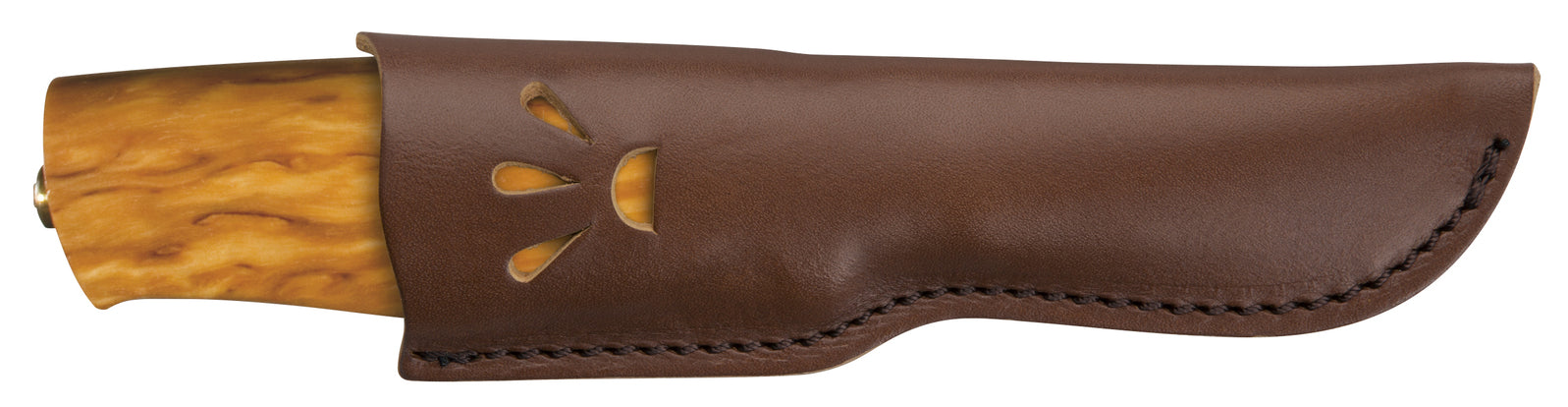 Helle Folkenkniven 80cm SS Utillity Knife (Curly Birch Handle & Leather Sheath)) -  - Mansfield Hunting & Fishing - Products to prepare for Corona Virus