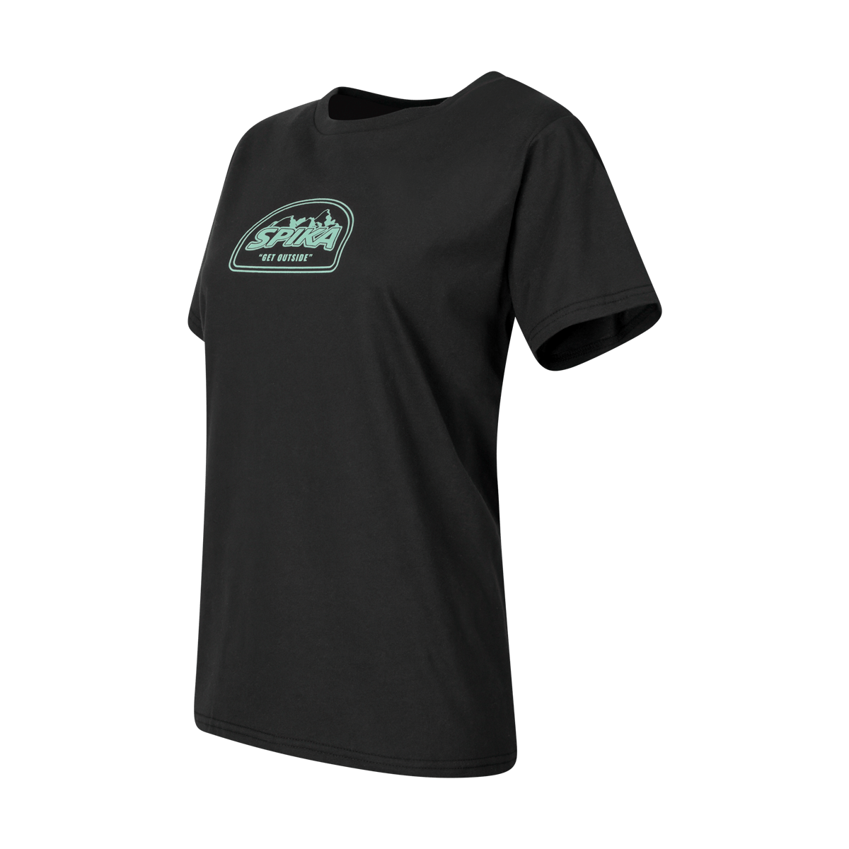 Spika Womens Go Mountain T-Shirt - Black -  - Mansfield Hunting & Fishing - Products to prepare for Corona Virus