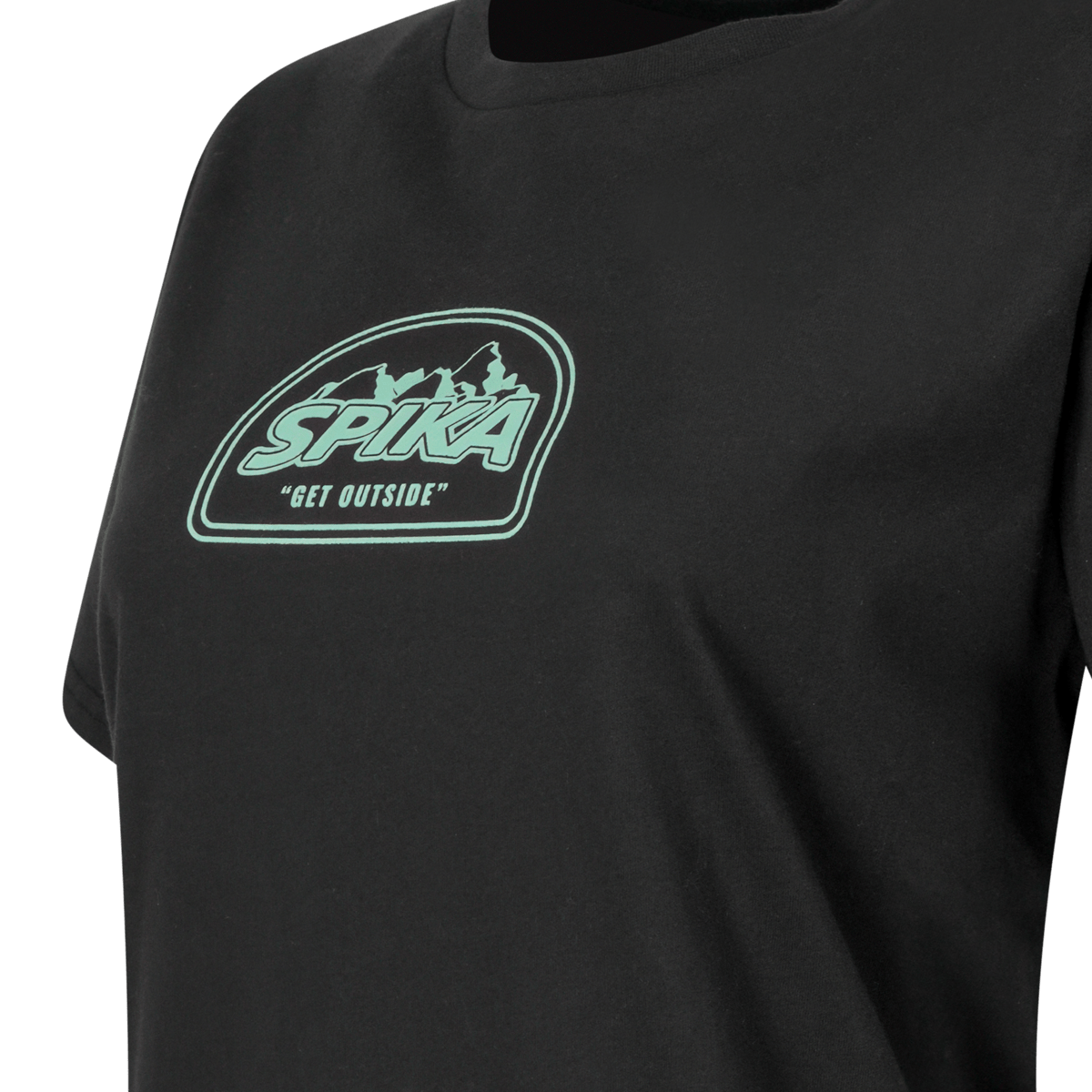 Spika Womens Go Mountain T-Shirt - Black -  - Mansfield Hunting & Fishing - Products to prepare for Corona Virus