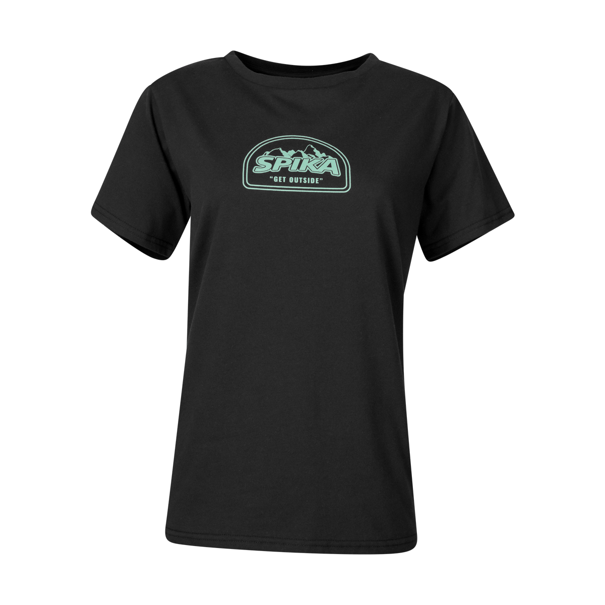 Spika Womens Go Mountain T-Shirt - Black - XS - Mansfield Hunting & Fishing - Products to prepare for Corona Virus