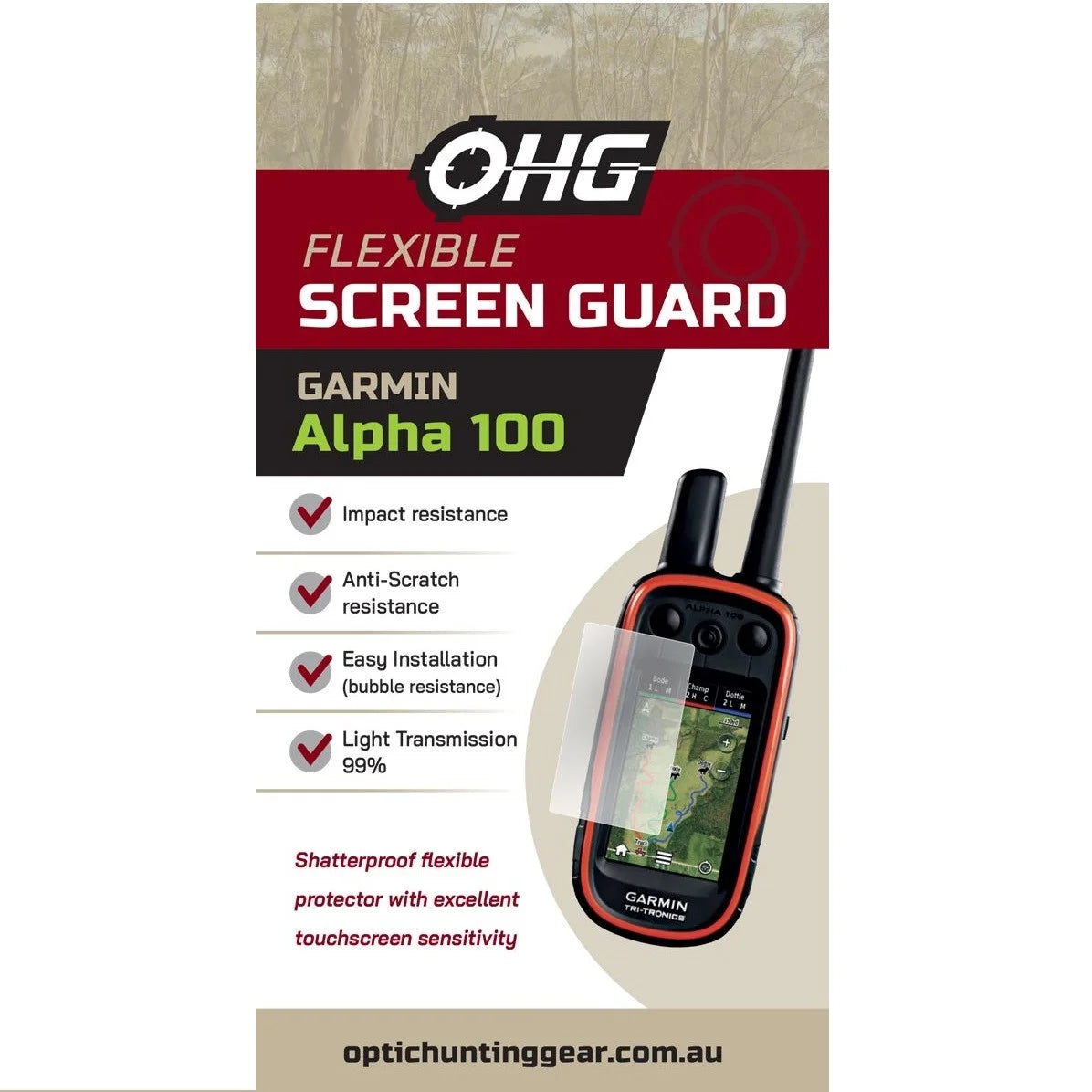 Garmin Alpha 100 Screen Protector -  - Mansfield Hunting & Fishing - Products to prepare for Corona Virus