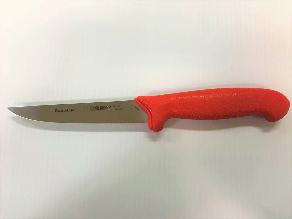 Giesser Boning Knife Straight - 14cm - - Mansfield Hunting & Fishing - Products to prepare for Corona Virus