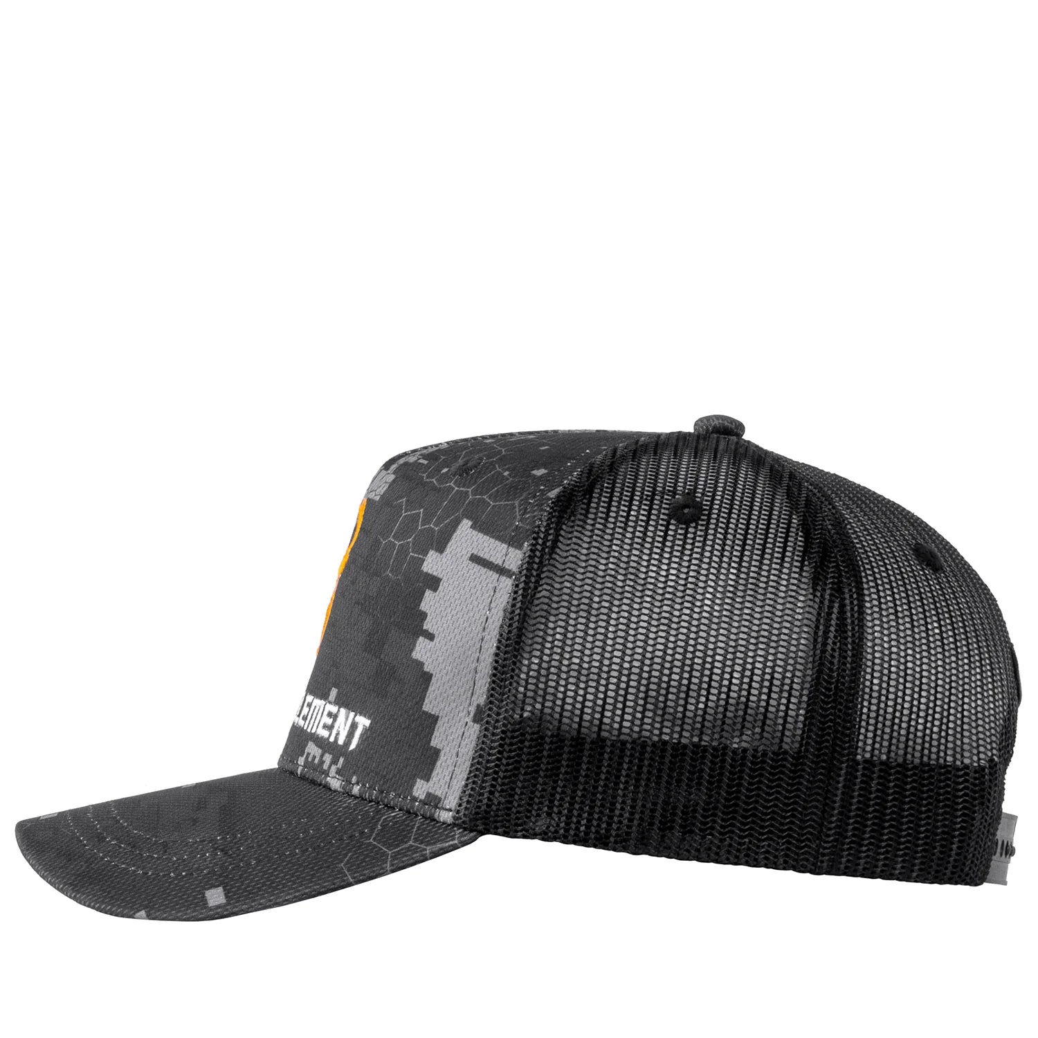 Hunters Element Granite Trucker Cap - Desolve Blak -  - Mansfield Hunting & Fishing - Products to prepare for Corona Virus