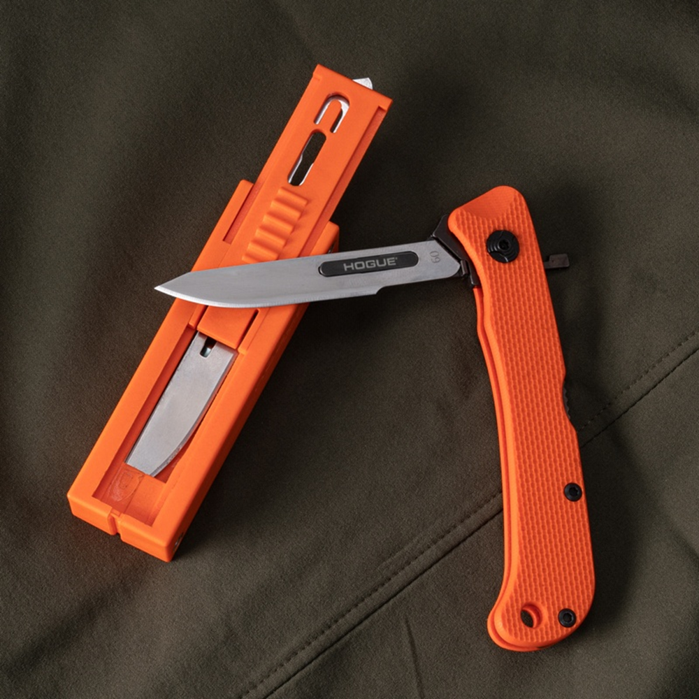 Hogue Expel Scalpel Blade Dispenser #60 Style Blade - 5pk - - Mansfield Hunting & Fishing - Products to prepare for Corona Virus