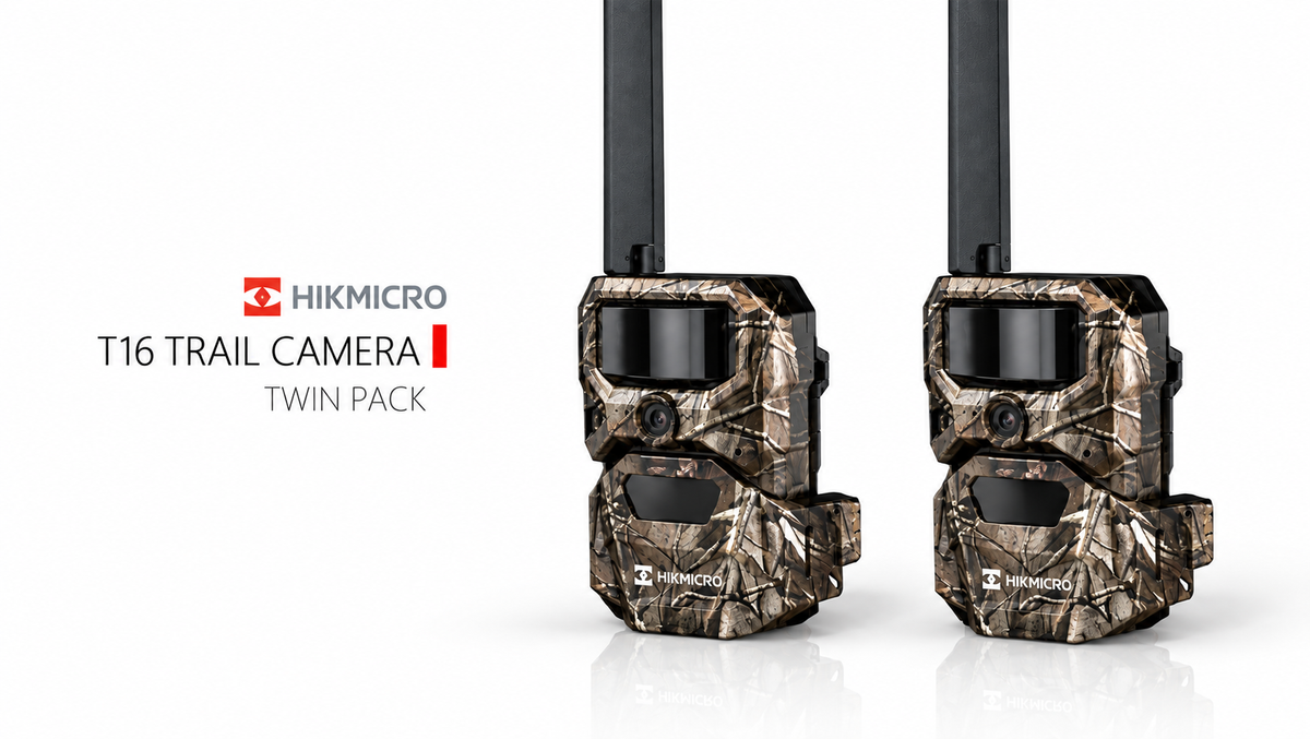 Hikmicro T16 Trail Camera 18650 - Twin Pack - - Mansfield Hunting & Fishing - Products to prepare for Corona Virus