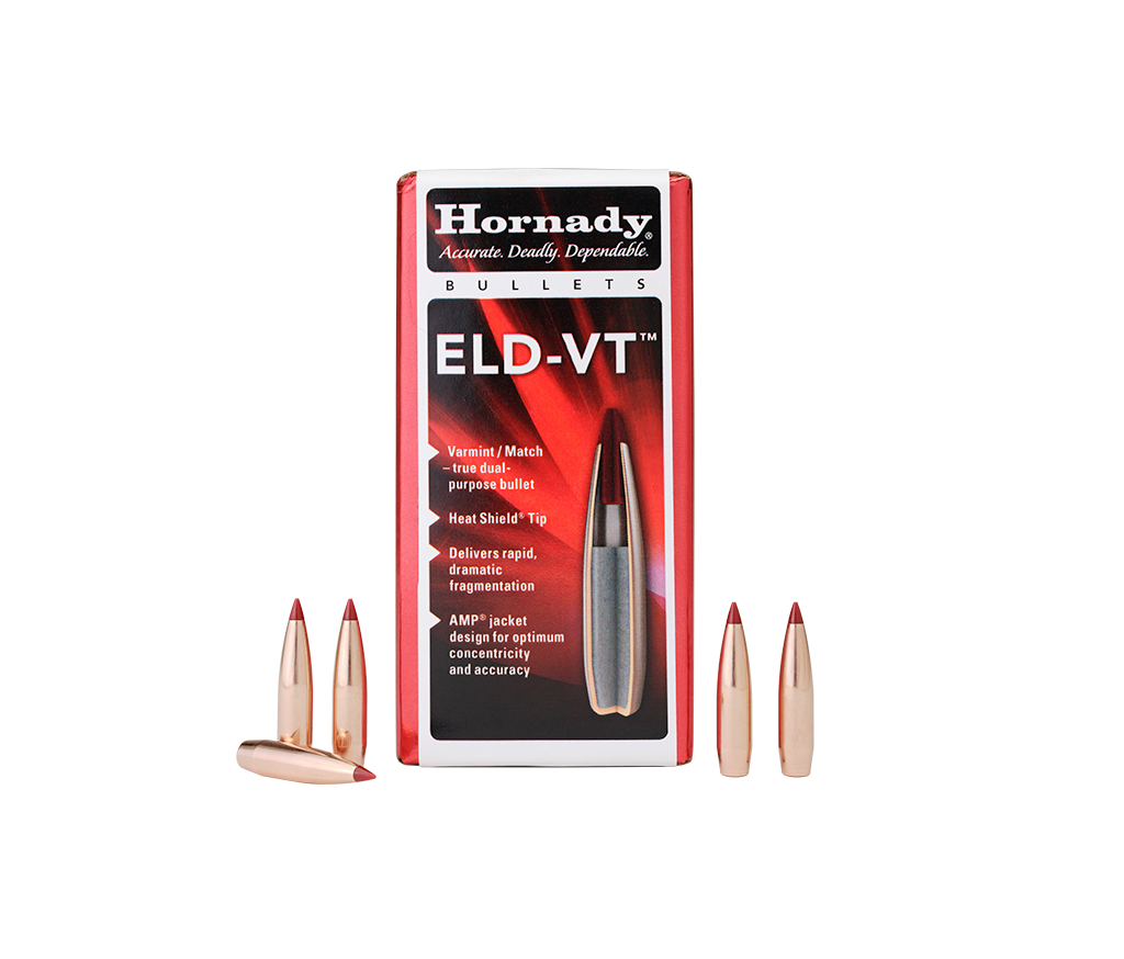 Hornady 22 Cal 69gr ELD-VT 100pk