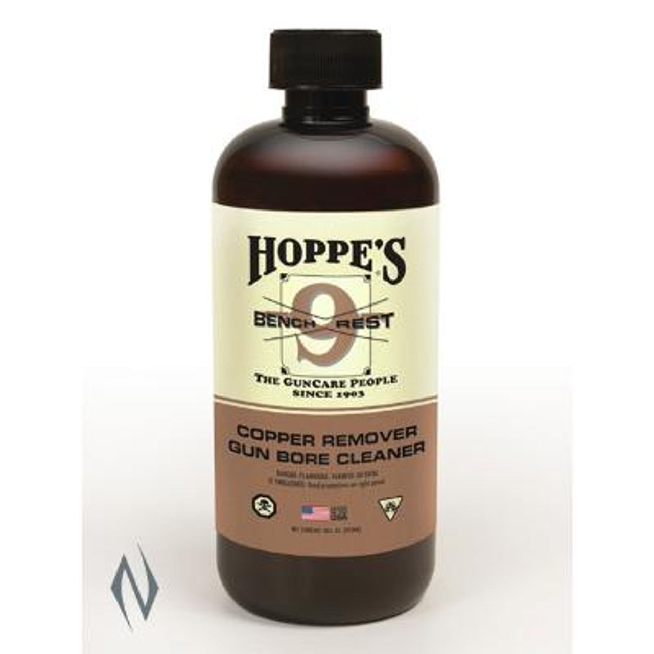 Hoppes No. 9 Benchrest Copper Solvent 1 Pint 473ml -  - Mansfield Hunting & Fishing - Products to prepare for Corona Virus