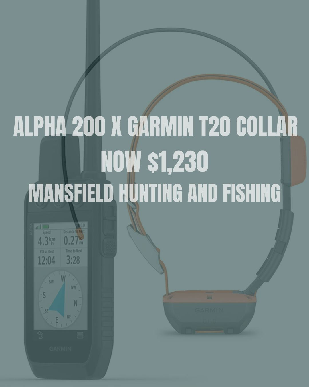 Garmin Hunter Starter Package - - Mansfield Hunting & Fishing - Products to prepare for Corona Virus