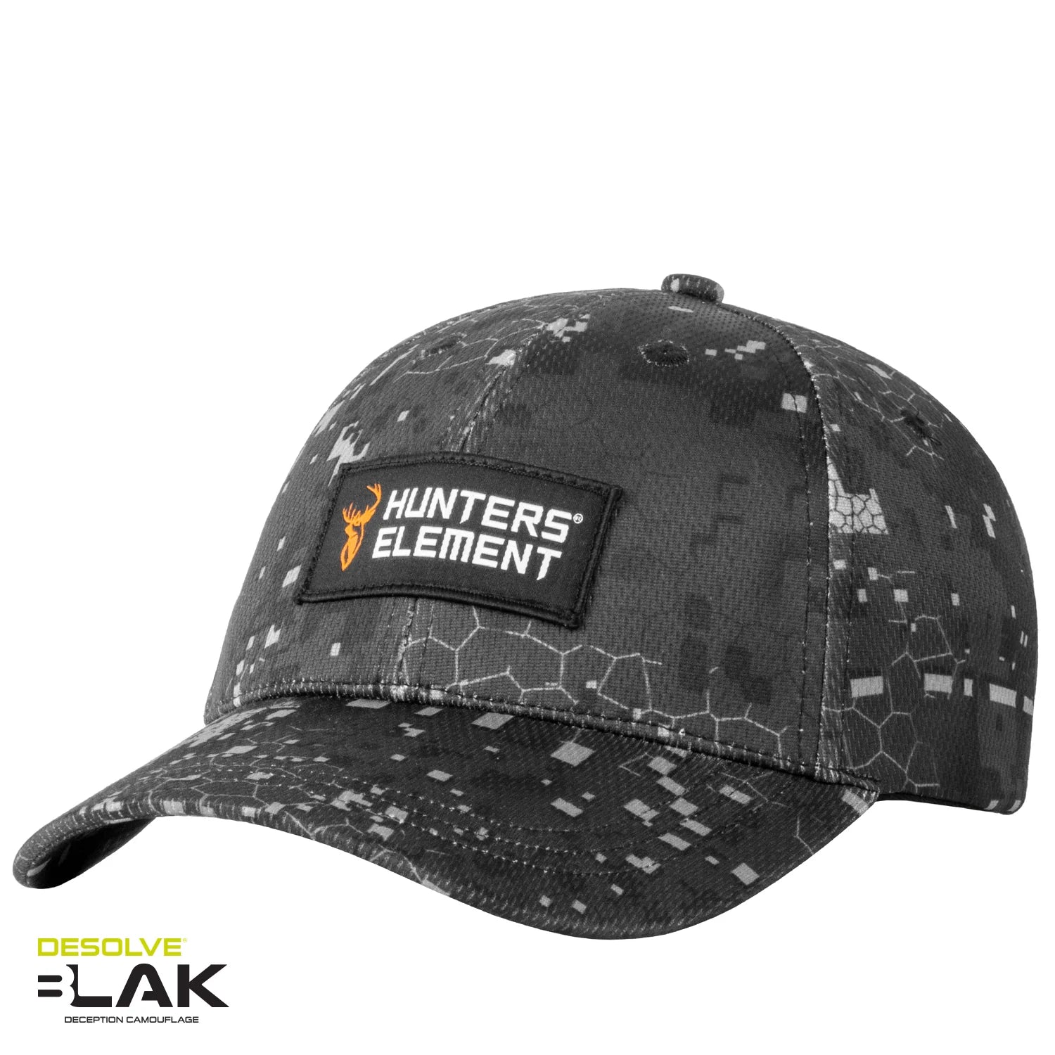 Hunters Element Patch Cap - Desolve Blak -  - Mansfield Hunting & Fishing - Products to prepare for Corona Virus