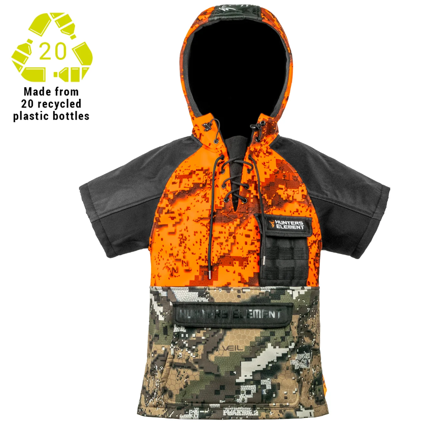 Hunters Element Kids Tusk Bush Coat V2 - 4 / DESOLVE FIRE/DESOLVE VEIL - Mansfield Hunting & Fishing - Products to prepare for Corona Virus