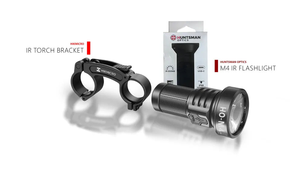 Huntsman Optics M4-IR850 Mini 250mm Black Light + IR Bracket