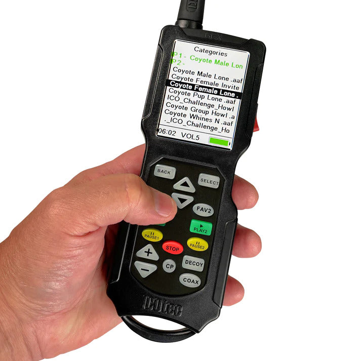ICOtec Night Stalker + Game Caller w Bluetooth - - Mansfield Hunting & Fishing - Products to prepare for Corona Virus
