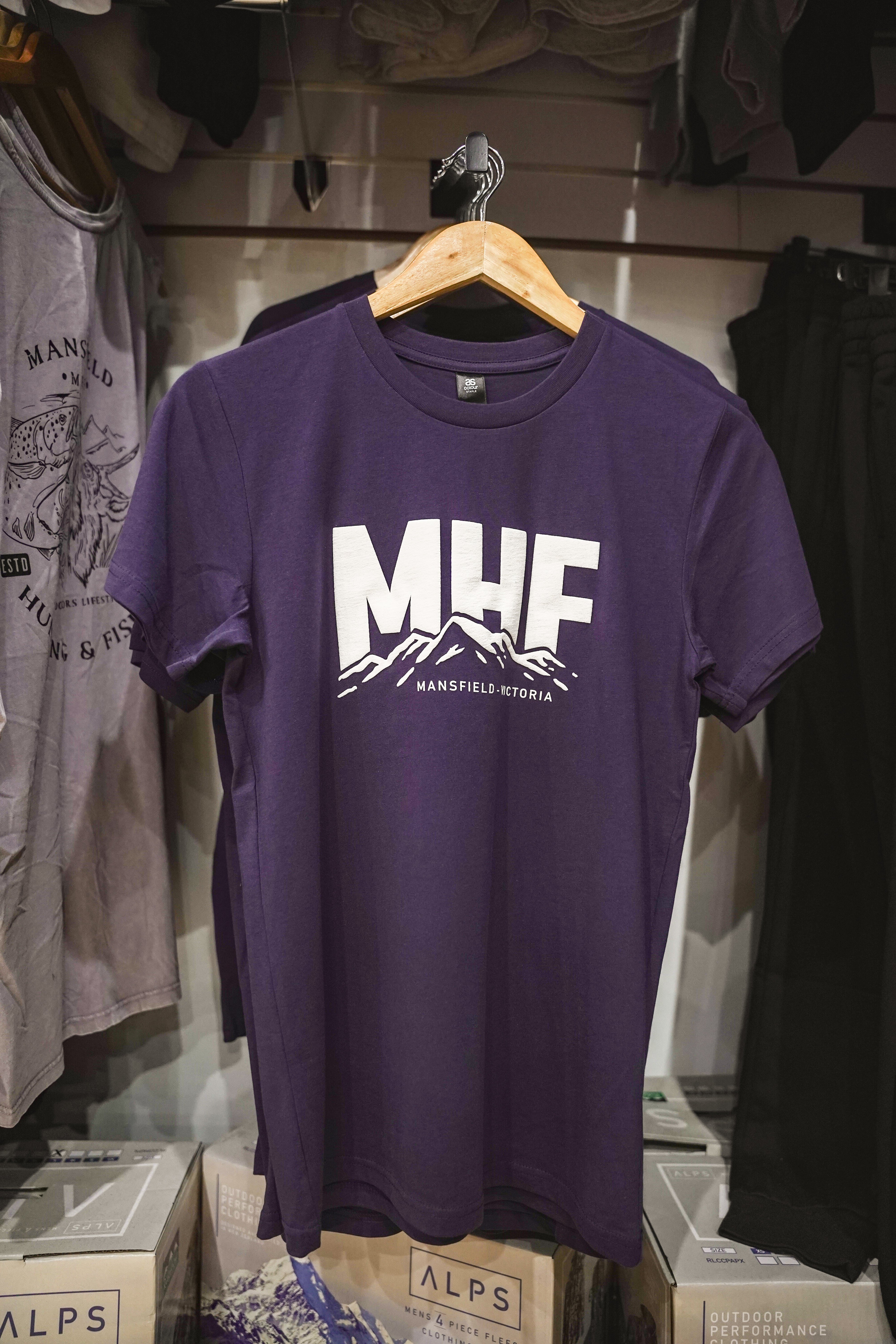 MHF Mens Mountain Tee - Midnight Blue -  - Mansfield Hunting & Fishing - Products to prepare for Corona Virus