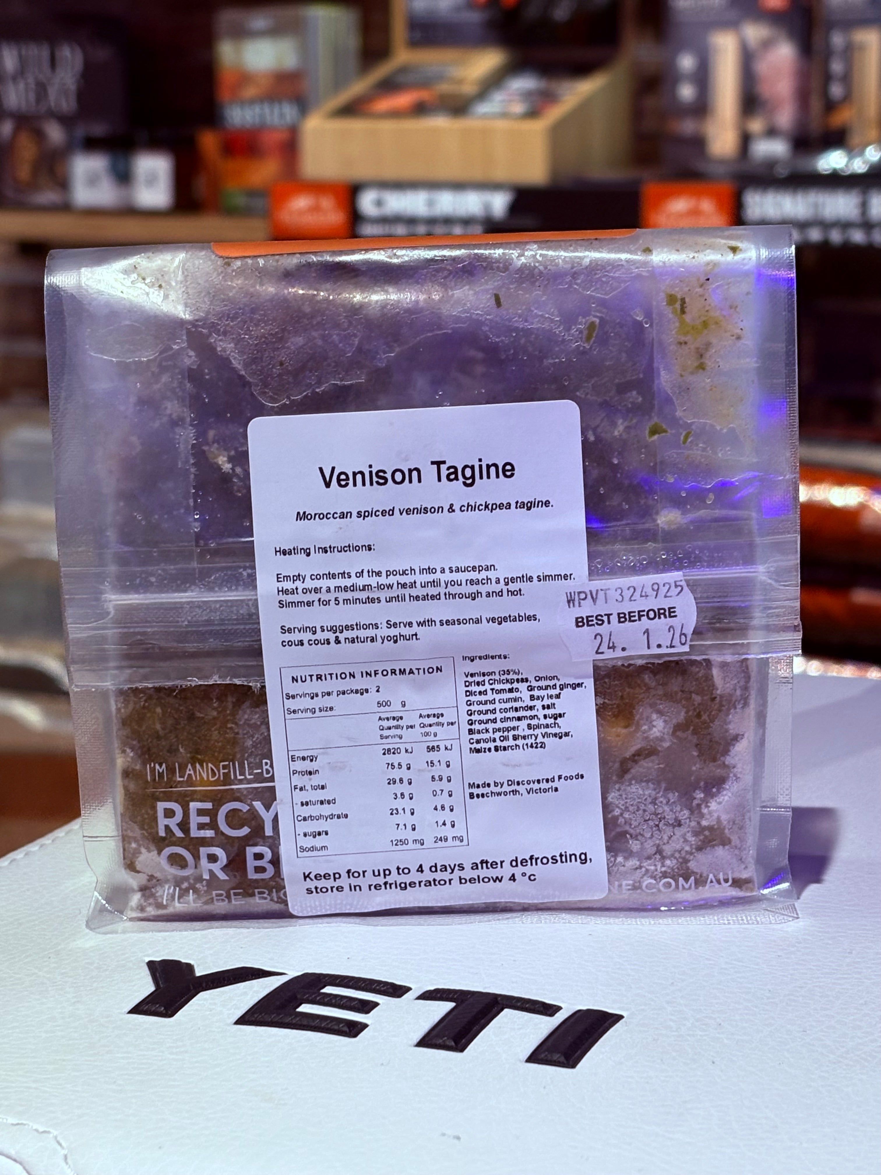 Wildpie Venison Tagine 500g - - Mansfield Hunting & Fishing - Products to prepare for Corona Virus