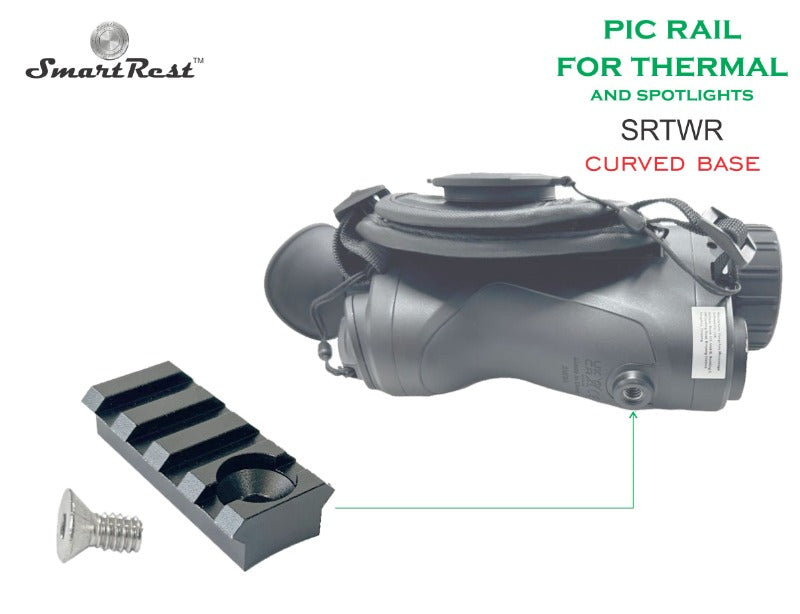 SmartRest Rail for Thermal - Curved Base -  - Mansfield Hunting & Fishing - Products to prepare for Corona Virus