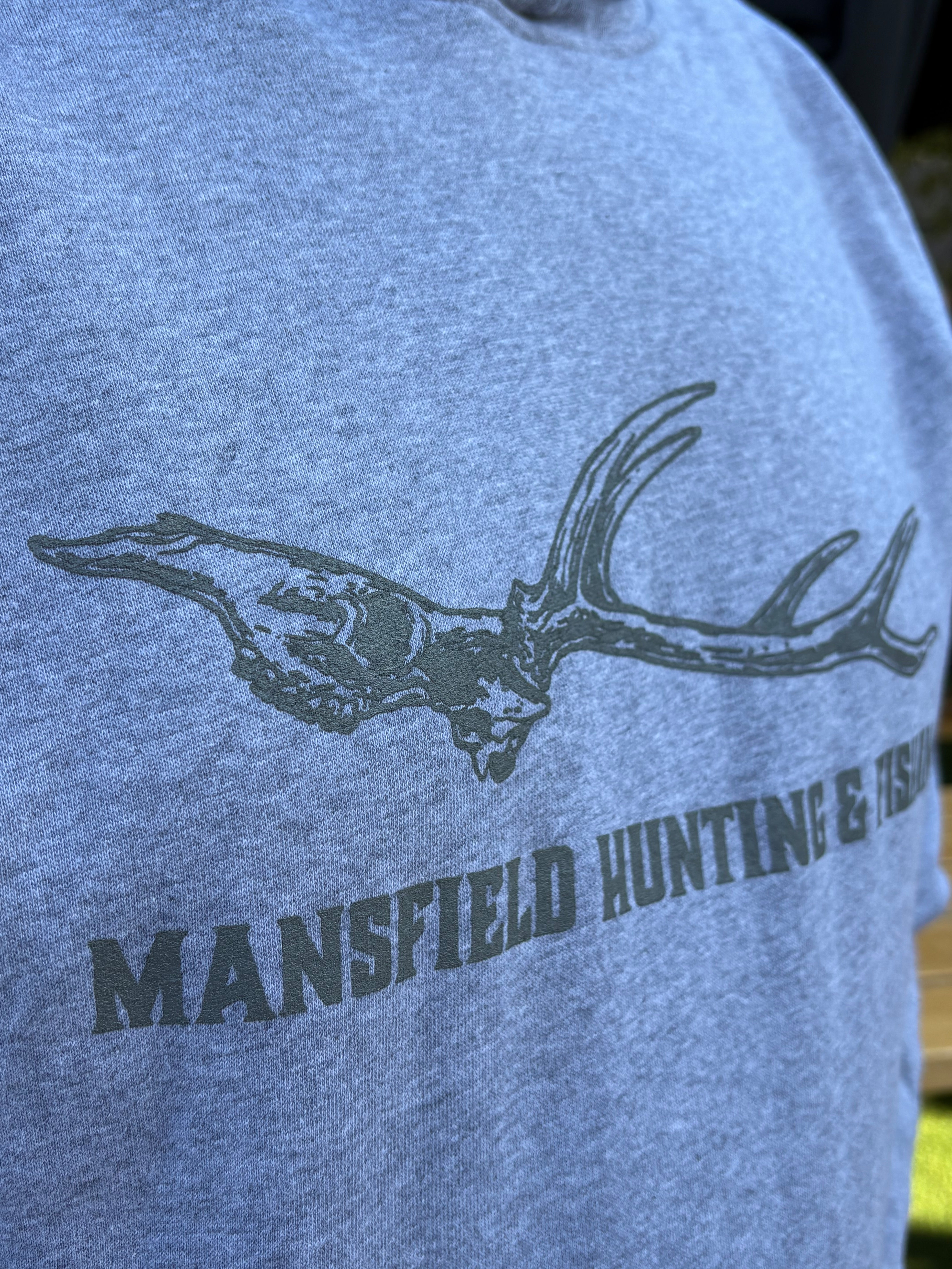 MHF Euroskull Hoodie - Grey Marle