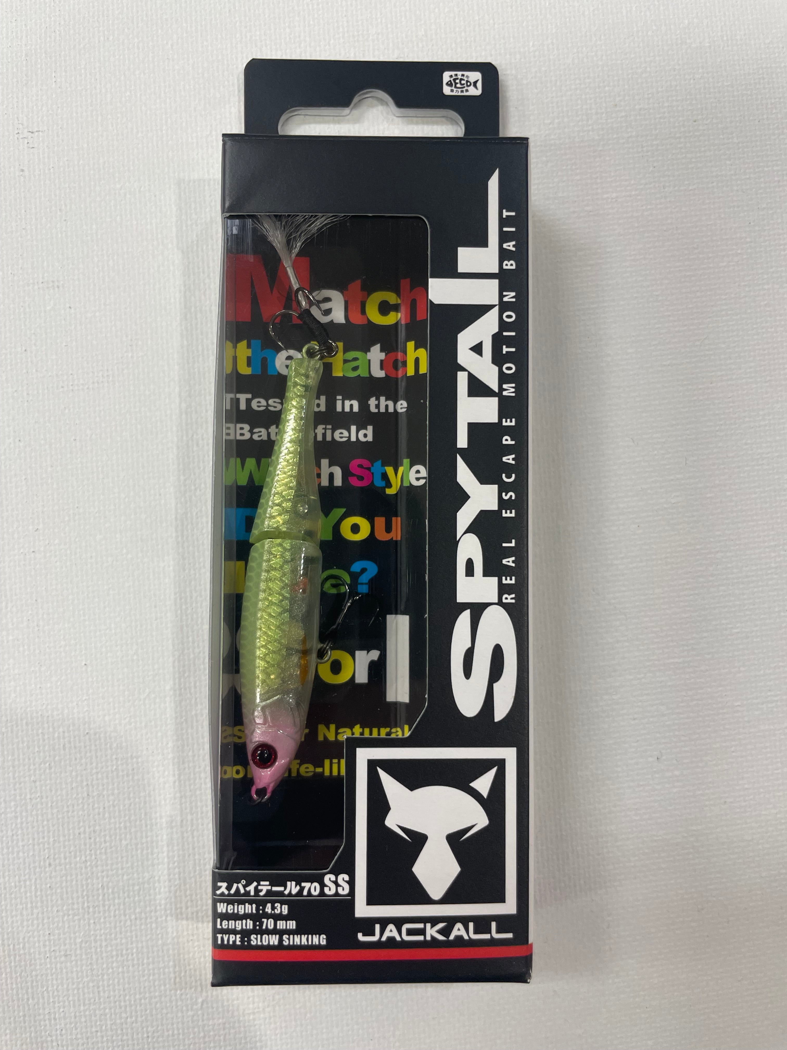 Jackall Spytail - UROKO HL PINKY CLOWN - Mansfield Hunting & Fishing - Products to prepare for Corona Virus