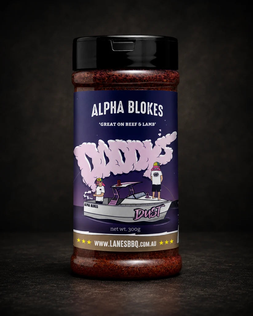 Lanes BBQ Seasoning - ALPHA BLOKES DADDY'S DUST - Pitmaster 300g