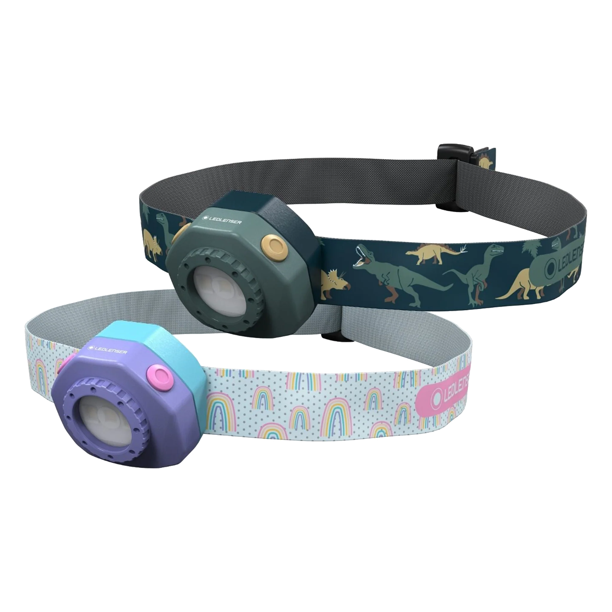 Len Lenser Kids Multi Color Headlamp 40lm - Purple - - Mansfield Hunting & Fishing - Products to prepare for Corona Virus