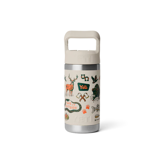 Yeti Jr 12oz Kids Straw Bottle - - Mansfield Hunting & Fishing - Products to prepare for Corona Virus