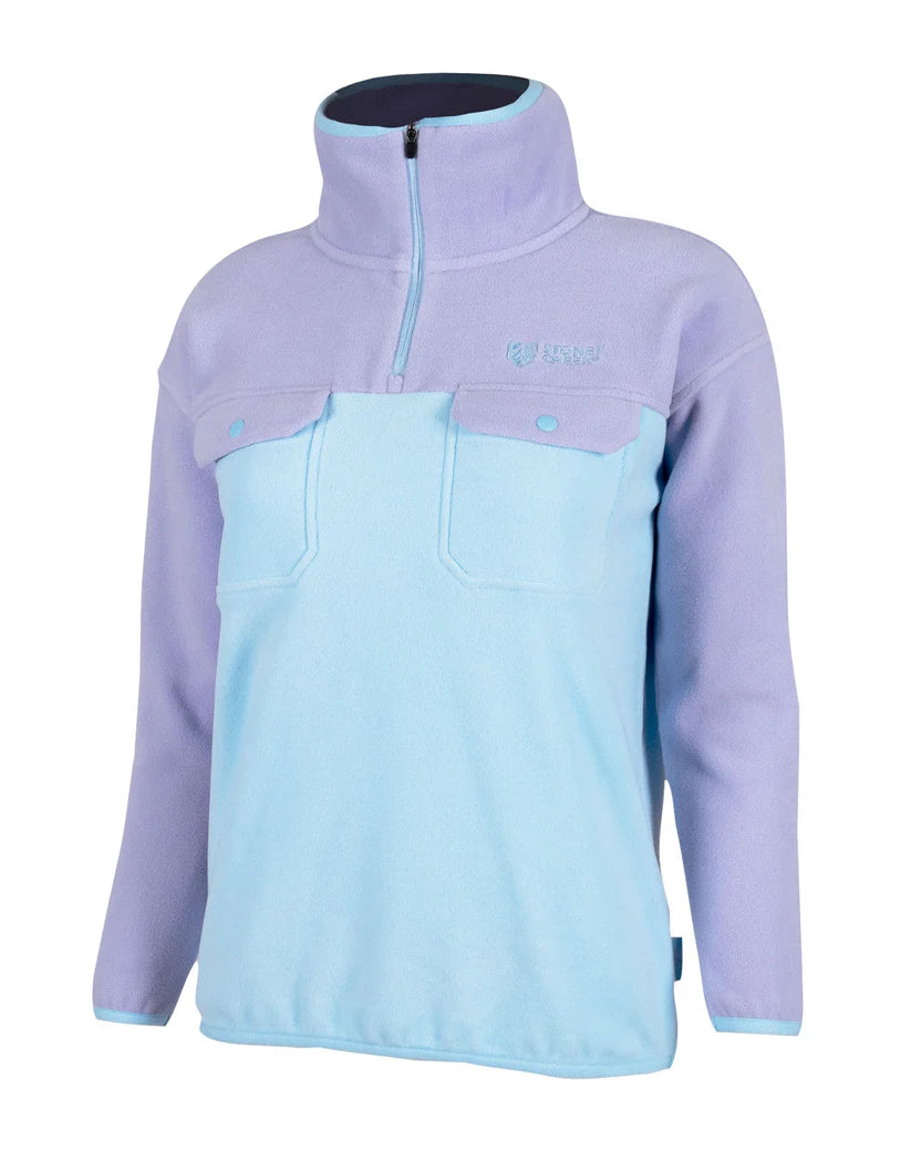 Stoney Creek Kid's Performance Plus Pullover - 4 / Floaty Blue/Lilac - Mansfield Hunting & Fishing - Products to prepare for Corona Virus
