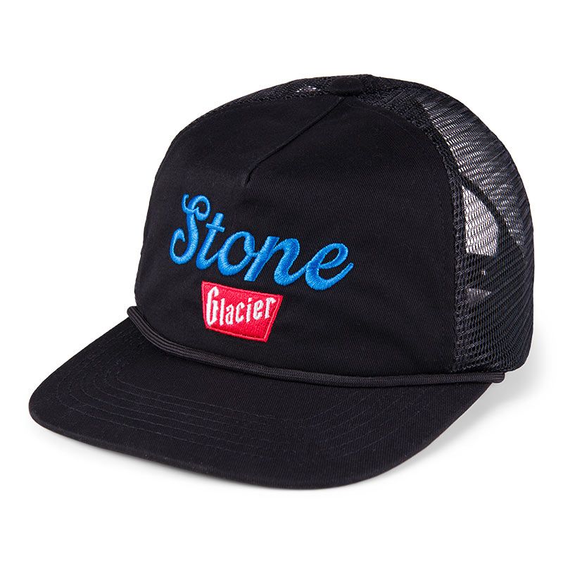 Stone Glacier Banquet Trucker Cap - BLACK - Mansfield Hunting & Fishing - Products to prepare for Corona Virus