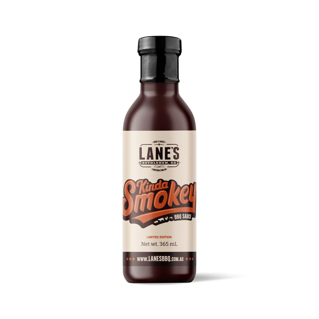 Lanes BBQ Limited Edition - Kinda Smokey BBQ Sauce - 365ml